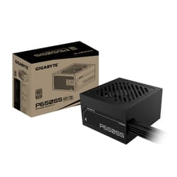 GIGABYTE P650SS Power Supply - PCIe 5.0, 80 PLUS Silver, 120mm Fan, ATX 3.0 compatible, UK Plug
