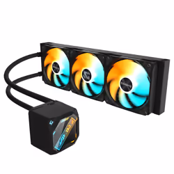 GIGABYTE GAMING 360 Liquid CPU Cooler- 3x120mm ARGB Fans, slide-in interlocking mechanism, DAISY-CHAIN, Intel LGA 1851 and AMD AM5 Compatible - Additional view 4