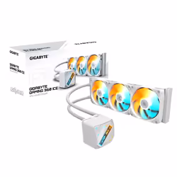 GIGABYTE GAMING 360 ICE Liquid CPU Cooler- 3x120mm ARGB Fans, slide-in interlocking mechanism, DAISY-CHAIN, Intel LGA 1851 and AMD AM5 Compatible - Additional view 5