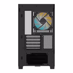 GIGABYTE C201 PANORAMIC PC Case - Mid Tower, m-ATX, 360mm radiator support, 3 Pre-installed Fans, USB 3.0, Support RGB Fusion - Additional view 5
