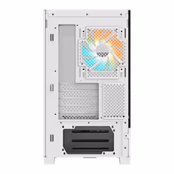 GIGABYTE C201 PANORAMIC ICE PC Case - Mid Tower, m-ATX, 360mm radiator support, 3 Pre-installed Fans, USB 3.0, Support RGB Fusion - Additional view 5