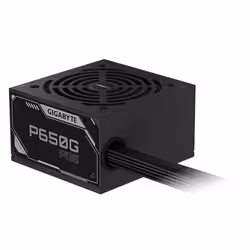 GIGABYTE P650G PCIE 5.1 Power Supply - PCIe 5.1, 80 PLUS Silver, 120mm Fan, ATX 3.1 compatible, EU Plug - Additional view 2