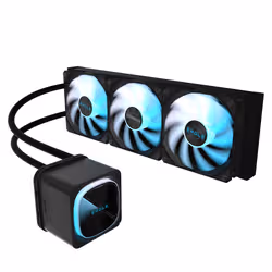 GIGABYTE EAGLE 360 Liquid CPU Cooler - 3x120mm ARGB Fans, full-color LCD, DAISY-CHAIN, Intel LGA 1851 and AMD AM5 Compatible - Additional view 2