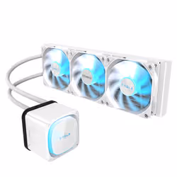 GIGABYTE EAGLE 360 ICE Liquid CPU Cooler - 3x120mm ARGB Fans, full-color LCD, DAISY-CHAIN, Intel LGA 1851 and AMD AM5 Compatible - Additional view 2