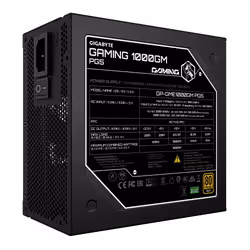 GIGABYTE GAMING 1000GM PG5 Power Supply Unit - PCIe 5.1, 80 PLUS Gold, Fully Modular Design, 135mm Fan, ATX 3.1 compatible, UK Plug - Additional view 2