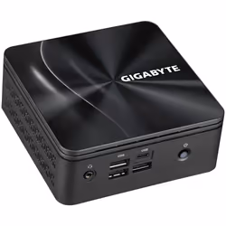 GIGABYTE GB-BRR3H-4300, UCFF, Mini PC barebone, DDR4-SDRAM, M.2, PCI Express, Serial ATA III, Wi-Fi 6 (802.11ax), 90 W