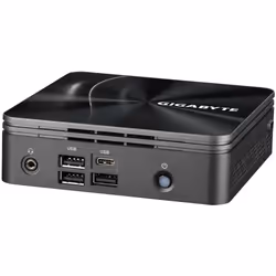 GIGABYTE GB-BRR5-4500 PC/workstation barebone UCFF Black 4500U 2.3 GHz