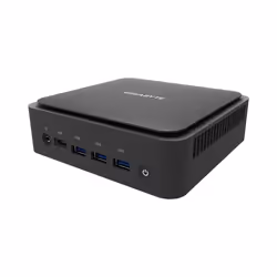 GIGABYTE GB-BEI3-1220 PC/workstation barebone Black i3-1220P 1.8 GHz Built-in speaker(s)