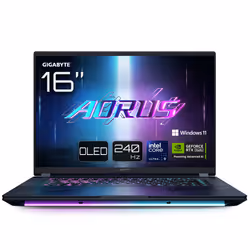 The AORUS MASTER 16 combines NVIDIA GeForce RTX 50 GPUs and Intel Core Ultra 200HX Series Processor for top-tier power. Its 1 ...