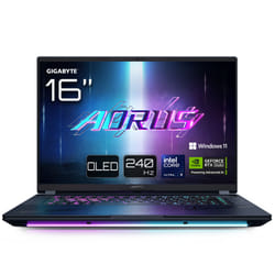 GIGABYTE AORUS MASTER 16 BYH Gaming Laptop - 16.0“. 240Hz OLED. Intel