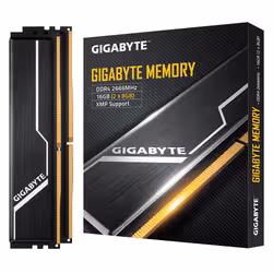 GIGABYTE GP-GR26C16S8K2HU416, 16 GB, 2 x 8 GB, DDR4, 2666 MHz, 288-pin DIMM