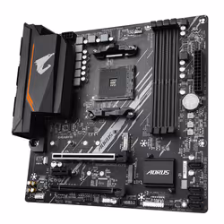 GIGABYTE B550M AORUS ELITE Motherboard - AMD Ryzen 5000 CPUs, 5+3 Phases VRM, up to 4733MHz DDR4, 1xPCIe 4.0 + 1xPCIe 3.0 M.2, 1GbE LAN, USB 3.2 Gen 1 - Additional view 4
