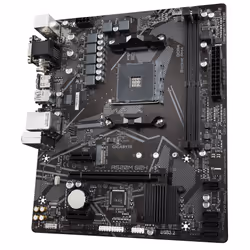 GIGABYTE A520M S2H Motherboard - Supports AMD Ryzen 5000 Series AM4 CPUs, 4+3 Phases Pure Digital VRM, up to 5100MHz DDR4 (OC), PCIe 3.0 x4 M.2, GbE LAN, USB 3.2 Gen 1 - Additional view 4
