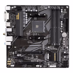 GIGABYTE B550M DS3H AC Motherboard - AMD Ryzen 5000 CPUs, 5+3 Phases VRM, up to 4733MHz DDR4, 1xPCIe 4.0 + 1xPCIe 3.0 M.2, Wi-Fi 5, 1GbE LAN, USB 3.2 Gen 1 - Additional view 4