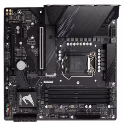 GIGABYTE B560M AORUS ELITE, Intel, LGA 1200 (Socket H5), Intel® Celeron®, Intel® Core™ i3, Intel® Core™ i5, Intel® Core™ i7,  ...
