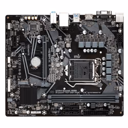 GIGABYTE H510M H, Intel, LGA 1200 (Socket H5), Intel® Celeron®, Intel® Core™ i3, Intel® Core™ i5, Intel® Core™ i7, Intel® Cor ...