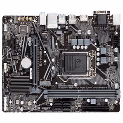 GIGABYTE H410M H V3, Intel, LGA 1200 (Socket H5), Intel® Core™ i3, Intel® Core™ i5, Intel® Core™ i7, Intel® Core™ i9, LGA 120 ...