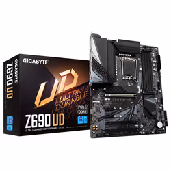 GIGABYTE Z690 UD (rev. 1.0), Intel, LGA 1700, Intel® Core™ i5, Intel® Core™ i7, Intel® Core™ i9, DDR5-SDRAM, 128 GB, DIMM