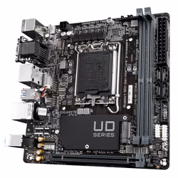 GIGABYTE H610I DDR4 Motherboard - Supports Intel Core 14th CPUs, 4+1+1 Hybrid Digital VRM, up to 3200MHz DDR4 (OC), 1xPCIe 3.0 M.2, GbE LAN, USB 3.2 Gen 1 - Additional view 4