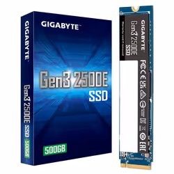 GIGABYTE Gen3 2500E SSD 500GB, 500 GB, M.2, 2300 MB/s