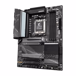 GIGABYTE X670 AORUS ELITE AX Motherboard - Supports AMD Ryzen 8000 Series AM5 CPUs, 16*+2+2 Phases Digital VRM, up to 8000MHz DDR5 (OC), 1xPCIe 5.0 + 4xPCIe 4.0 M.2, Wi-Fi 6E, 2.5GbE LAN, USB 3.2 Gen2 - Additional view 4