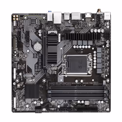 GIGABYTE B760M DS3H AX DDR4 Motherboard - Supports Intel Core 14th Gen CPUs, 6+2+1 Phases Digital VRM, up to 5333MHz DDR4 (OC), 2xPCIe 4.0 M.2, Wi-Fi 6E, 2.5GbE LAN, USB 3.2 Gen2 - Additional view 5