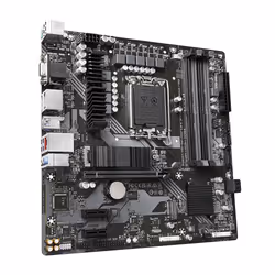 GIGABYTE B760M DS3H DDR4 Motherboard - Supports Intel Core 14th Gen CPUs, 6+2+1 Phases Digital VRM, up to 5333MHz DDR4 (OC), 2xPCIe 4.0 M.2, 2.5GbE LAN, USB 3.2 Gen2 - Additional view 4
