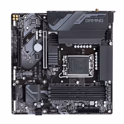 GIGABYTE B760M Gaming X AX Motherboard - Supports Intel Core 14th Gen CPUs, 8+1+1 Phases VRM, up to 7600MHz DDR5, 2xPCIe 4.0 M.2, Wi-Fi 6E, 2.5GbE LAN, USB 3.2 Gen 2 - Additional view 4