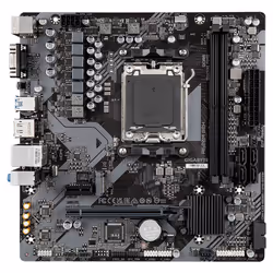 GIGABYTE A620M S2H Motherboard - Supports AMD Ryzen 8000 CPUs, 5+2+2 Phases Digital VRM, up to 7200MHz DDR5 (OC), 1xPCIe 4.0 M.2, GbE LAN, USB 3.2 Gen 1 - Additional view 2