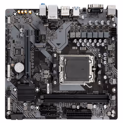 GIGABYTE A620M S2H Motherboard - Supports AMD Ryzen 8000 CPUs, 5+2+2 Phases Digital VRM, up to 7200MHz DDR5 (OC), 1xPCIe 4.0 M.2, GbE LAN, USB 3.2 Gen 1 - Additional view 4