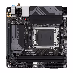 GIGABYTE B650I AX Motherboard - AMD Ryzen 9000 Series CPUs, 5+2+1 Phases VRM, up to 6400MHz DDR5 (OC), 1xPCIe 4.0 M.2, 2.5GbE LAN, WIFI 6E, USB 3.2 Gen 2 - Additional view 4