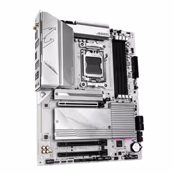 GIGABYTE B650 AORUS ELITE AX ICE Motherboard - Supports AMD Ryzen 9000 CPUs, 12+2+2 Phases Digital VRM, up to 8000MHz DDR5 (OC), 1xPCIe 5.0 + 2xPCIe 4.0 M.2, Wi-Fi 6E, 2.5GbE LAN, USB 3.2 Gen 2x2 - Additional view 4