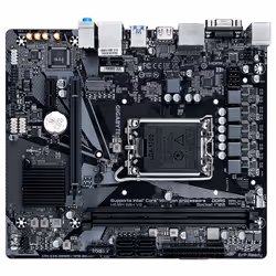 GIGABYTE H610M S2H V2 Motherboard - Supports Intel Core 14th CPUs, 4+1+1 Hybrid Phases Digital VRM, up to 5600MHz DDR5, 1xPCIe 3.0 M.2, GbE LAN, USB 3.2 Gen 1 - Additional view 4