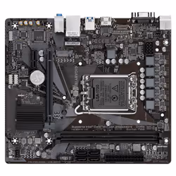 GIGABYTE H610M H V2 Motherboard - Supports Intel Core 14th CPUs, 4+1+1 Hybrid Digital VRM, up to 5600MHz DDR5, 1xPCIe 3.0 M.2, GbE LAN, USB 3.2 Gen 1 - Additional view 4
