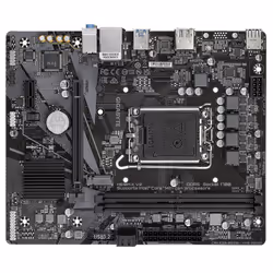 GIGABYTE H610M K V2 Motherboard - Intel Core 14th CPUs, up to 5600MHz DDR5, 1xPCIe 3.0 M.2, 1GbE LAN, USB 3.2 Gen 1 - Additional view 4