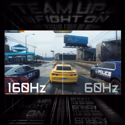 GIGABYTE GS27U 27" UHD Gaming Monitor - 3840 x 2160, 160Hz, 1ms, 350 cd/m², Display HDR400, HDMI 2.1, Displayport 1.4 - Additional view 7