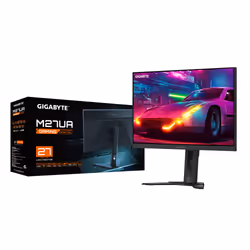 GIGABYTE M27UA 27" UHD Gaming Monitor - 3840 x 2160, 160Hz, 1ms, 400 cd/m², FreeSync Premium, HDR ready, HDMI 2.1, Displayport 1.4 - Additional view 6