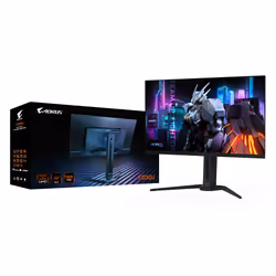 GIGABYTE AORUS FO32U 31.5” UHD Gaming Monitor - 3840 x 2160 (UHD), 165Hz, 0.03ms, 250 cd/m2, FreeSync Premium Pro, DisplayHDR True Black 400, HDMI 2.1, Displayport 1.4 - Additional view 8