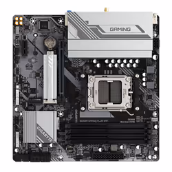GIGABYTE B650M GAMING PLUS WIFI Motherboard - AMD Ryzen 9000 CPUs, 5+2+2 Phases VRM, up to 8000MHz DDR5, 2xPCIe 4.0 M.2, 2.5GbE LAN, WIFI 6E, USB 3.2 Gen 1 - Additional view 5