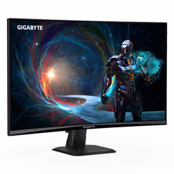 GIGABYTE GS27QCA 27" QHD Curved Gaming Monitor - 2560 x 1440, 180Hz, 1ms, 250 cd/m², FreeSync, HDR Ready, HDMI 2.0, Displayport 1.4 - Additional view 2