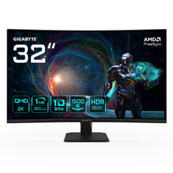 GIGABYTE GS32QCA 31.5" QHD Curved Gaming Monitor