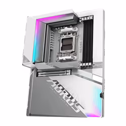 GIGABYTE B650E AORUS STEALTH ICE Motherboard - AMD Ryzen 9000 Series CPUs, 12+2+2 Phases VRM, up to 8000MHz DDR5 (OC), 1xPCIe 5.0 + 2xPCIe 4.0 M.2, 2.5GbE LAN, WIFI 7, USB 3.2 Gen 2x2 - Additional view 4