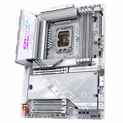 GIGABYTE Z890 AORUS PRO ICE Motherboard - Supports Intel Core Ultra (Series 2) CPUs, 16+1+2 phases VRM, up to 9500MHz DDR5 (OC), 1xPCIe 5.0 + 4xPCIe 4.0, Wi-Fi 7, 5GbE LAN, Thunderbolt 4 - Additional view 4
