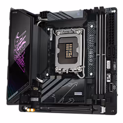 GIGABYTE Z890I AORUS ULTRA Motherboard - Supports Intel Core Ultra (Series 2) CPUs, 8+1+2 phases VRM, up to 8800MHz DDR5 (OC), 1xPCIe 5.0 + 1xPCIe 4.0, Wi-Fi 7, 2.5GbE LAN, Thunderbolt 4 - Additional view 4