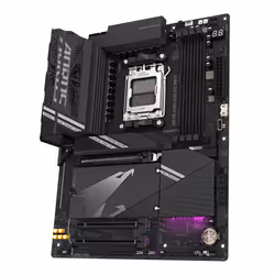 GIGABYTE X870 AORUS ELITE WIFI7 Motherboard - Supports AMD Ryzen 9000 CPUs, 16+2+2 phases VRM, up to 8000MHz DDR5 (OC), 3xPCIe 5.0 + 1xPCIe 4.0, Wi-Fi 7, 2.5GbE LAN, USB 4 - Additional view 4