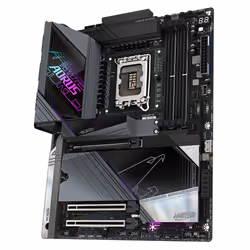GIGABYTE Z890 AORUS MASTER Motherboard - Supports Intel Core Ultra (Series 2) CPUs, 18+1+2 phases VRM, up to 9500MHz DDR5 (OC), 2xPCIe 5.0 + 3xPCIe 4.0, Wi-Fi 7, 10GbE LAN, Thunderbolt 4 - Additional view 4