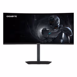GIGABYTE GS34WQCA Monitor 34 inch UWQHD VA 120 Hz 1 ms curved Black - Additional view 2