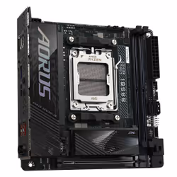 GIGABYTE B850I AORUS PRO Motherboard - AMD Ryzen 9000 Series CPUs, 8+2+1 Phases Digital VRM, up to 8400MHz DDR5 (OC), 1xPCIe 5.0 + 1xPCIe 4.0 M.2, 2.5LAN, WIFI 7, USB 3.2 Gen 2 - Additional view 4