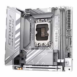 GIGABYTE B860I AORUS PRO ICE Motherboard - Intel Core Ultra Series CPUs, 8+1+2+1 Phases VRM, up to 9200MHz DDR5, 1xPCIe 5.0 + 1xPCIe 4.0 M.2, 2.5GbE LAN, WIFI 7, Thunderbolt 4 - Additional view 4