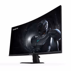 GIGABYTE GS27FC2 27" FHD Curved Gaming Monitor - 1920 x 1080, 240Hz, 1, 350 cd/m², HDR Ready, HDMI 2.0, Displayport 1.4 - Additional view 2